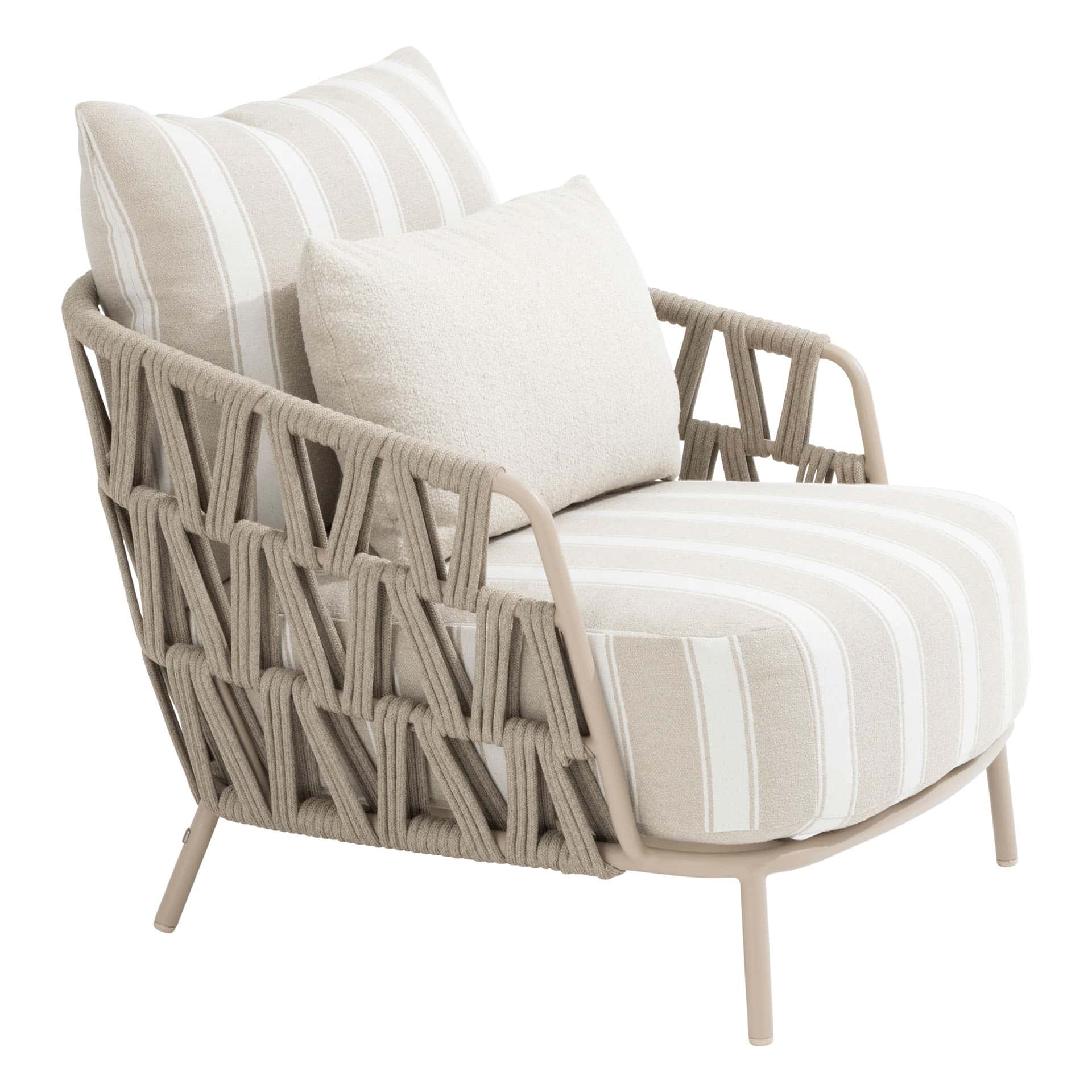 4 Seasons Outdoor Beverly lounge stoel incl. 3 kussens