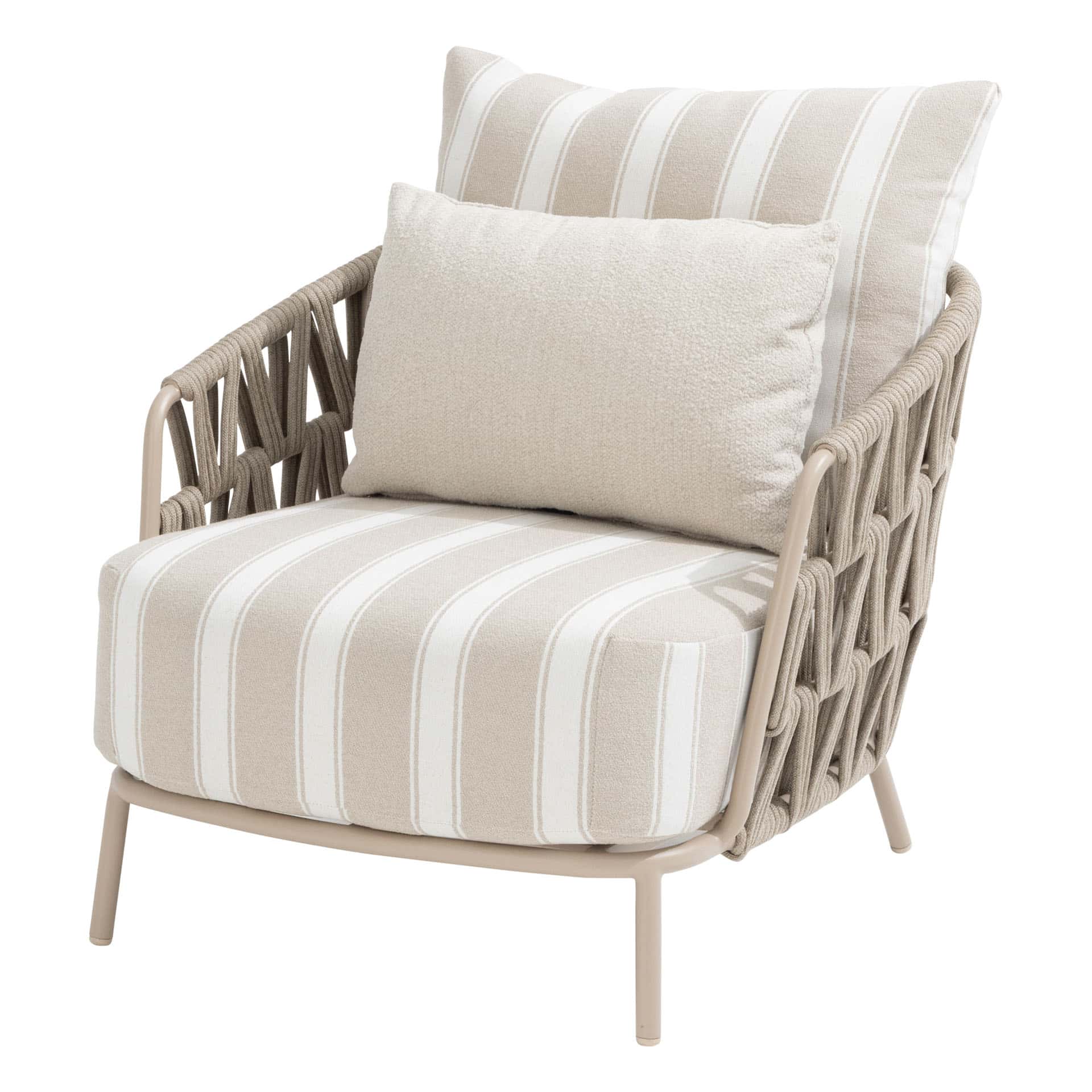 4 Seasons Outdoor Beverly lounge stoel incl. 3 kussens