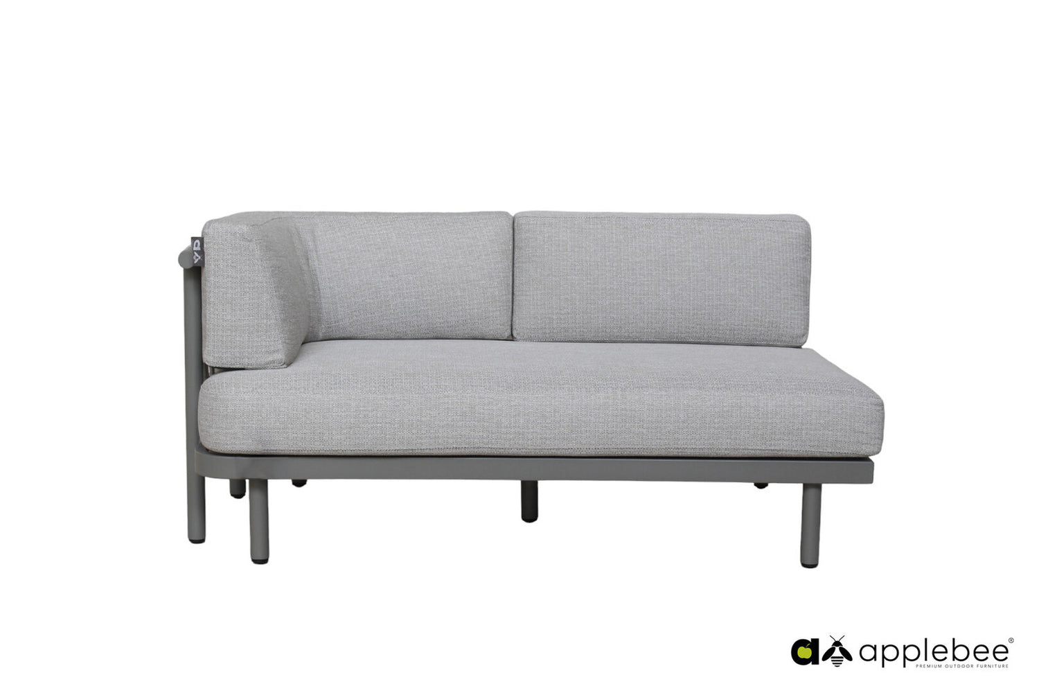 Apple Bee Maui love seat element rechts Taupe