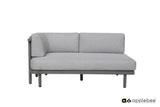 Apple Bee Maui love seat element rechts Taupe
