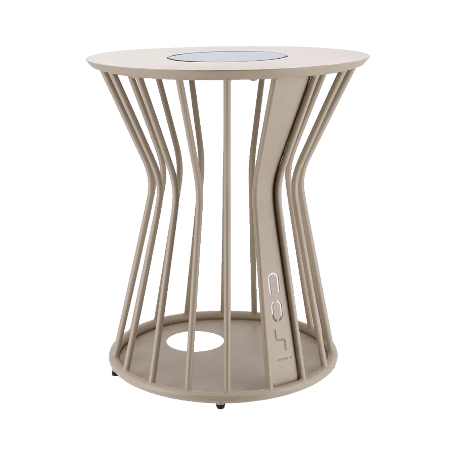 Cosilumia rond beige Ø 52 × 60 cm