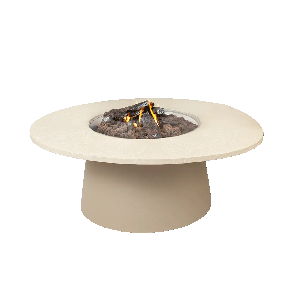 Cosidune vuurtafel sandy beige inclusief brander