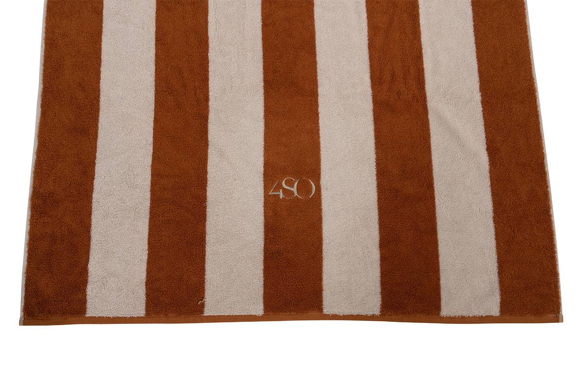 4 Seasons Outdoor Handdoek 180 x 100 cm. caramel / zand