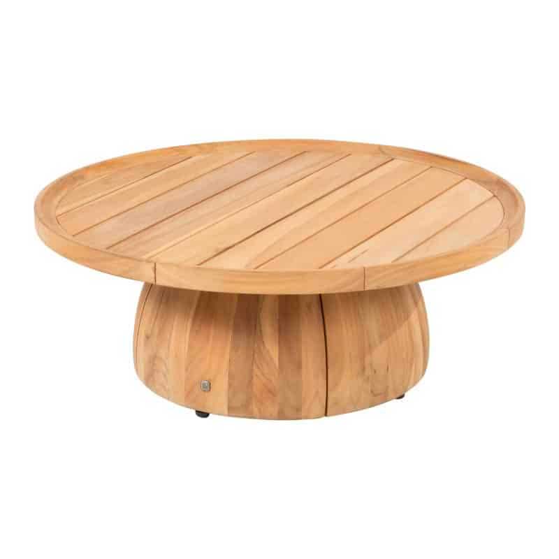 4 Seasons Outdoor Pablo salontafel teak 80 cm. Ø (H 30)