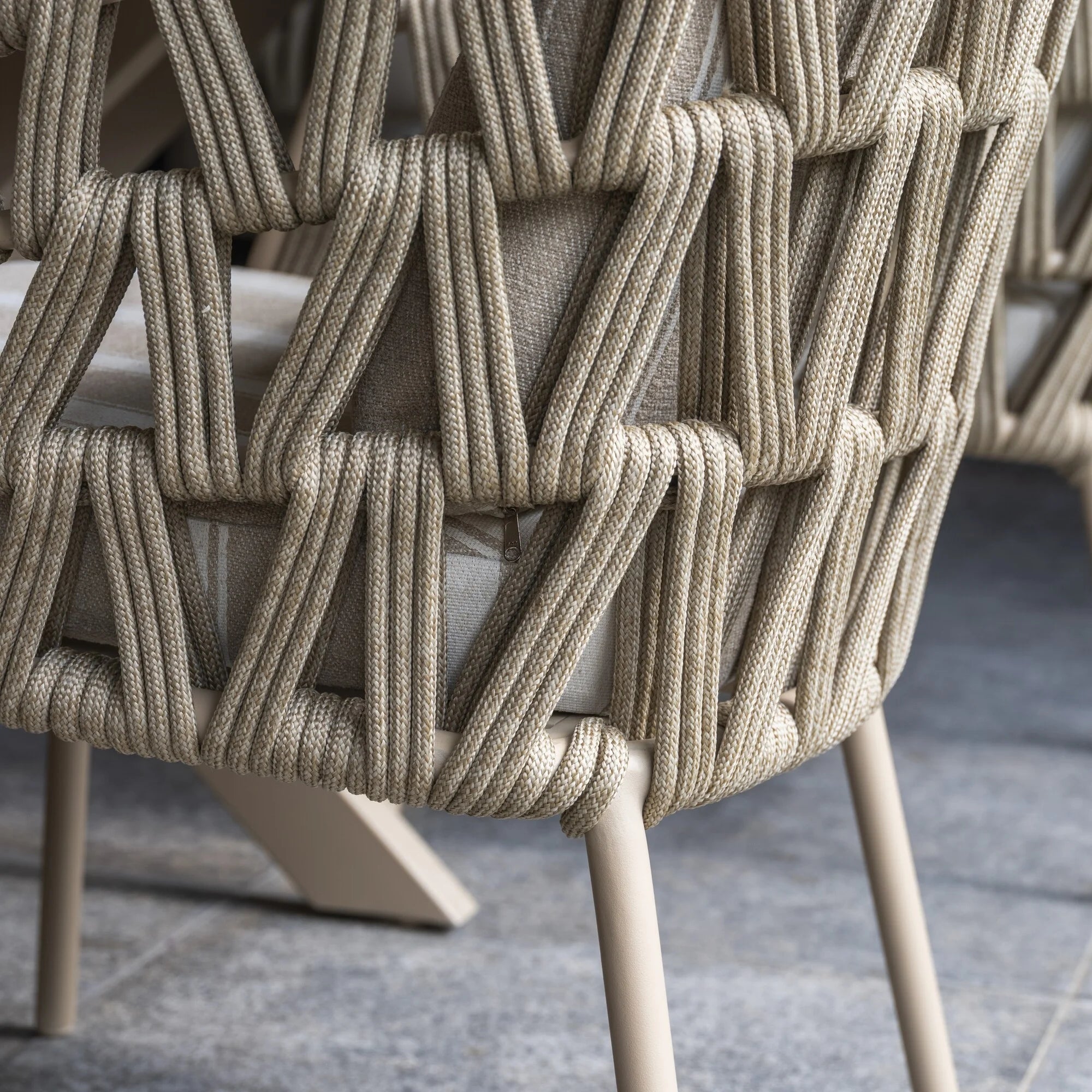 4 Seasons Outdoor Beverly dining stoel incl. 2 kussens