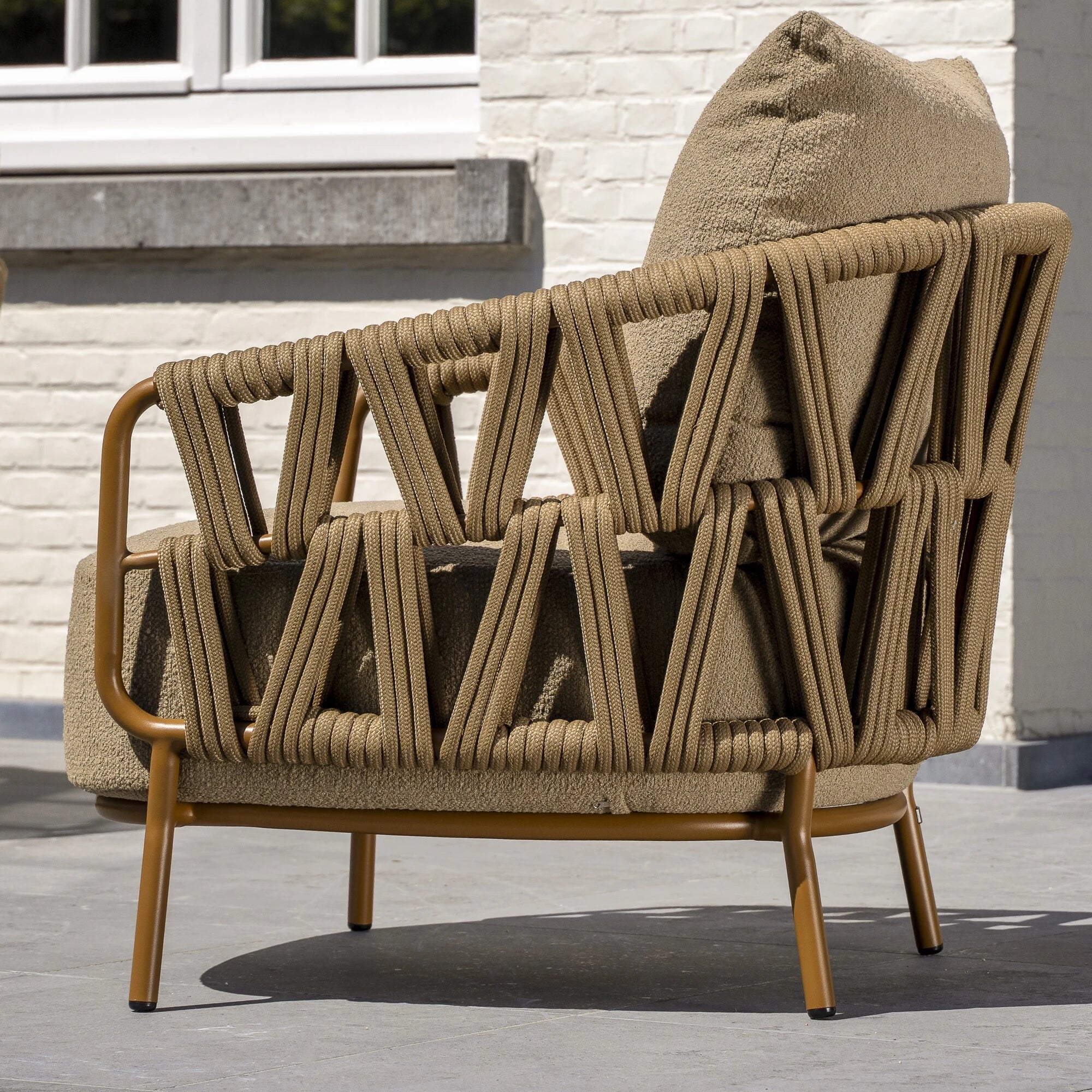 4 Seasons Outdoor Biarritz lounge stoel incl. 2 kussens