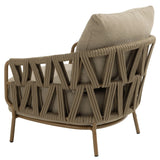 4 Seasons Outdoor Biarritz lounge stoel incl. 2 kussens