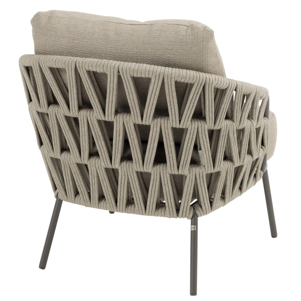 4 Seasons Outdoor Mallorca low dining stoel incl. 2 kussens