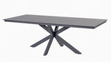 4 Seasons Outdoor Minerva tafel frame met terrazzo 220 x 95 blad