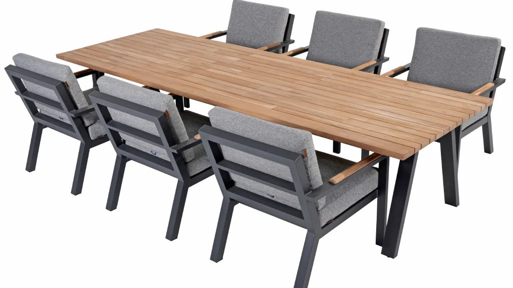 4 Seasons outdoor Proton Low Dining Tuinset 7-delig