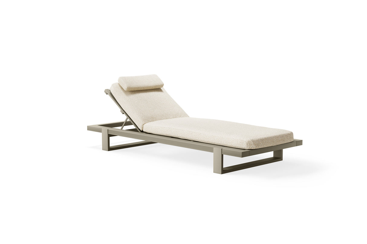 Suns Nardo loungerChampagne | No cushion