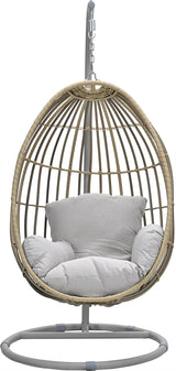 Garden Impressions Panama swing chair egg – taupe/natural/desert sand