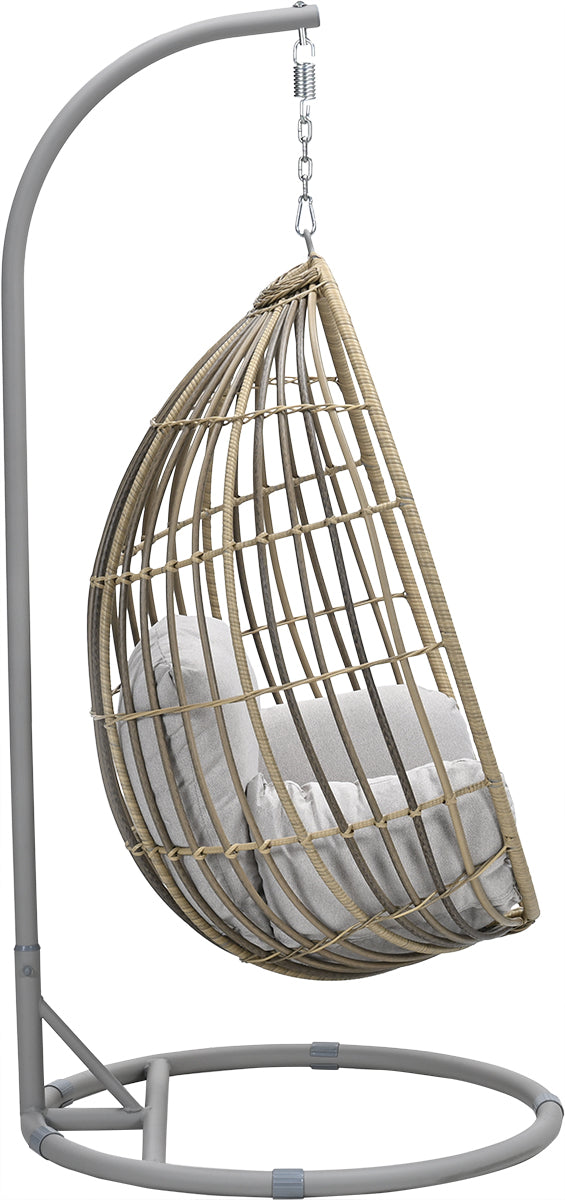 Garden Impressions Panama swing chair egg – taupe/natural/desert sand