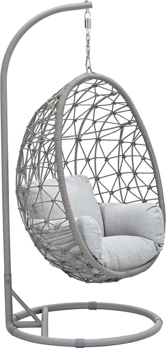 Garden Impressions Panama swing chair egg – taupe/rope taupe/valley sand