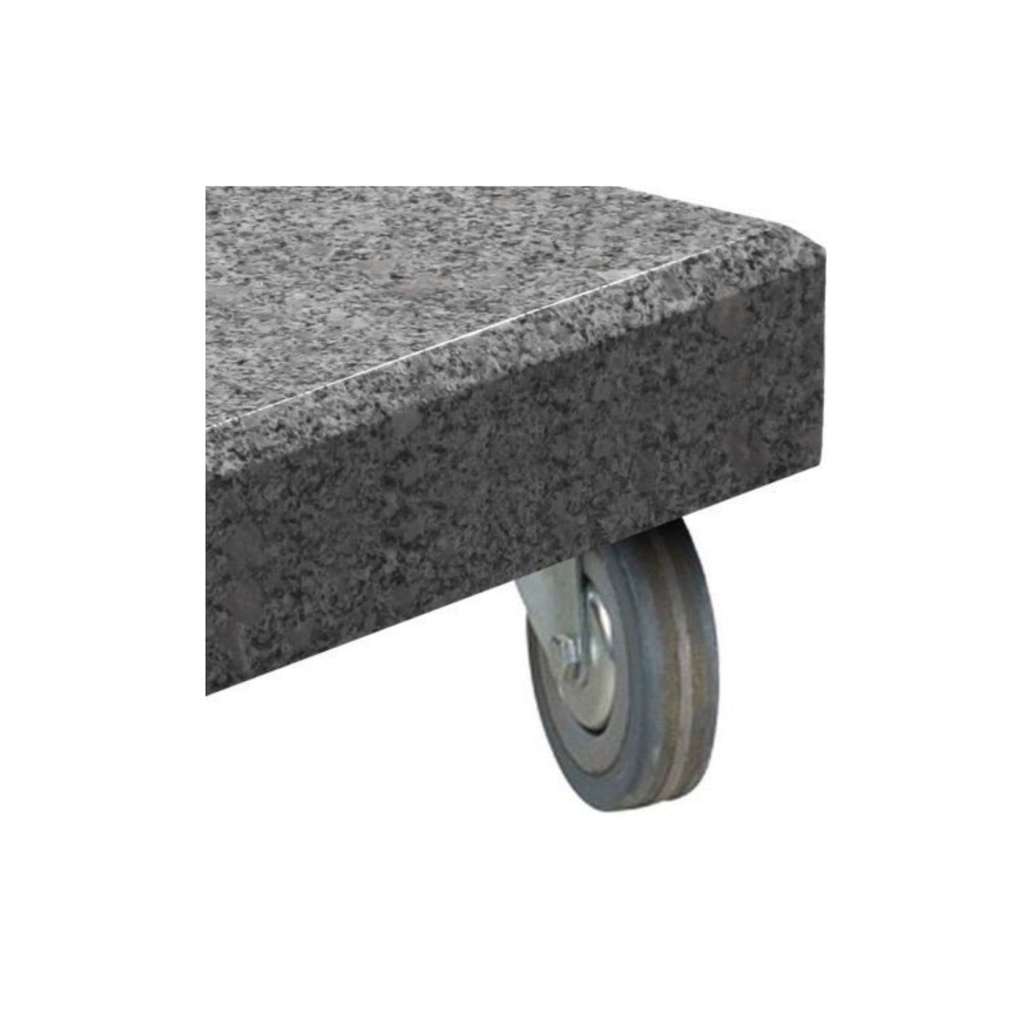 4 Seasons Outdoor Wielen voor granieten voet 90, 125 en 180kg. (set van 4)
