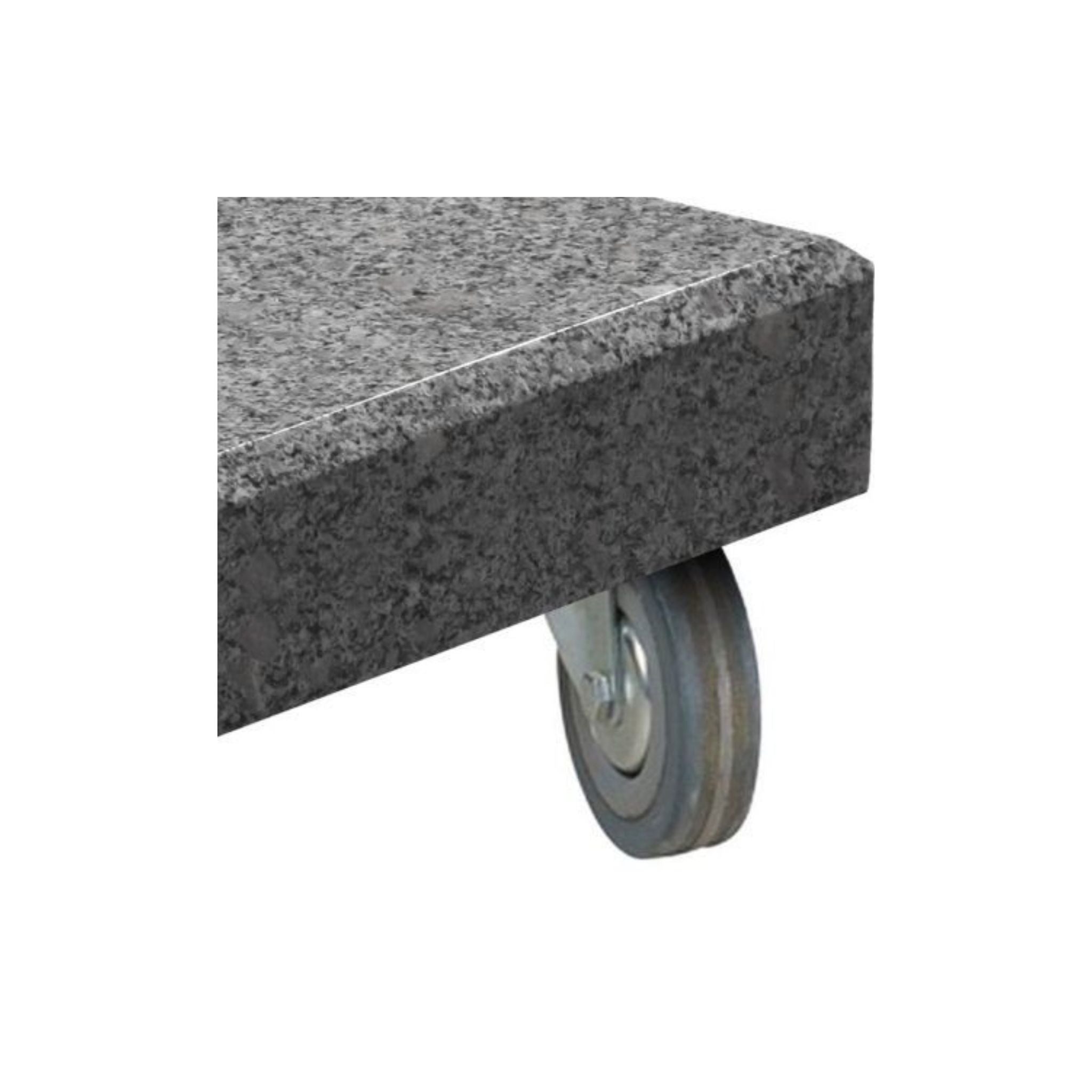 4 Seasons Outdoor Wielen voor granieten voet 125 kg. (set van 4)