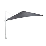 Garden Impressions Hawaii zweefparasol 300x300cm zwart-wit frame