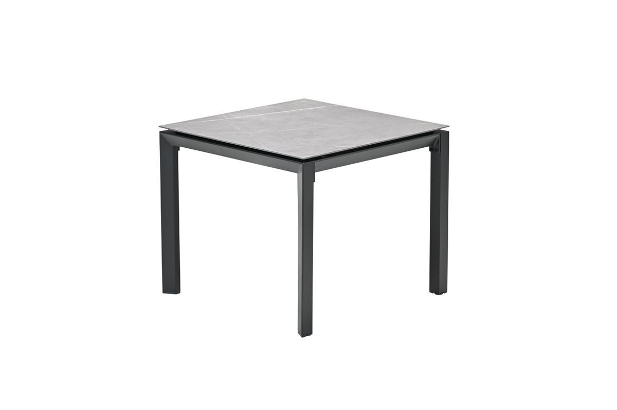 Garden Impressions Domingo tafel 90x90xH76 cm c.bl/ Centostone sicilian grey