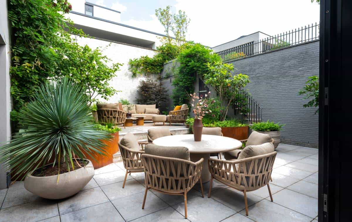 4 Seasons Outdoor Biarritz low dining stoel incl. 2 kussens