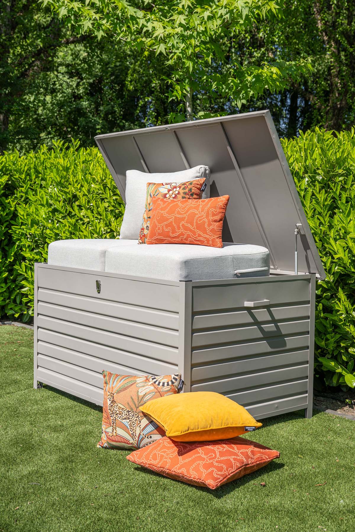 Garden Impressions Cambridge kussenbox – 170x97,5xH97 cm/ taupe