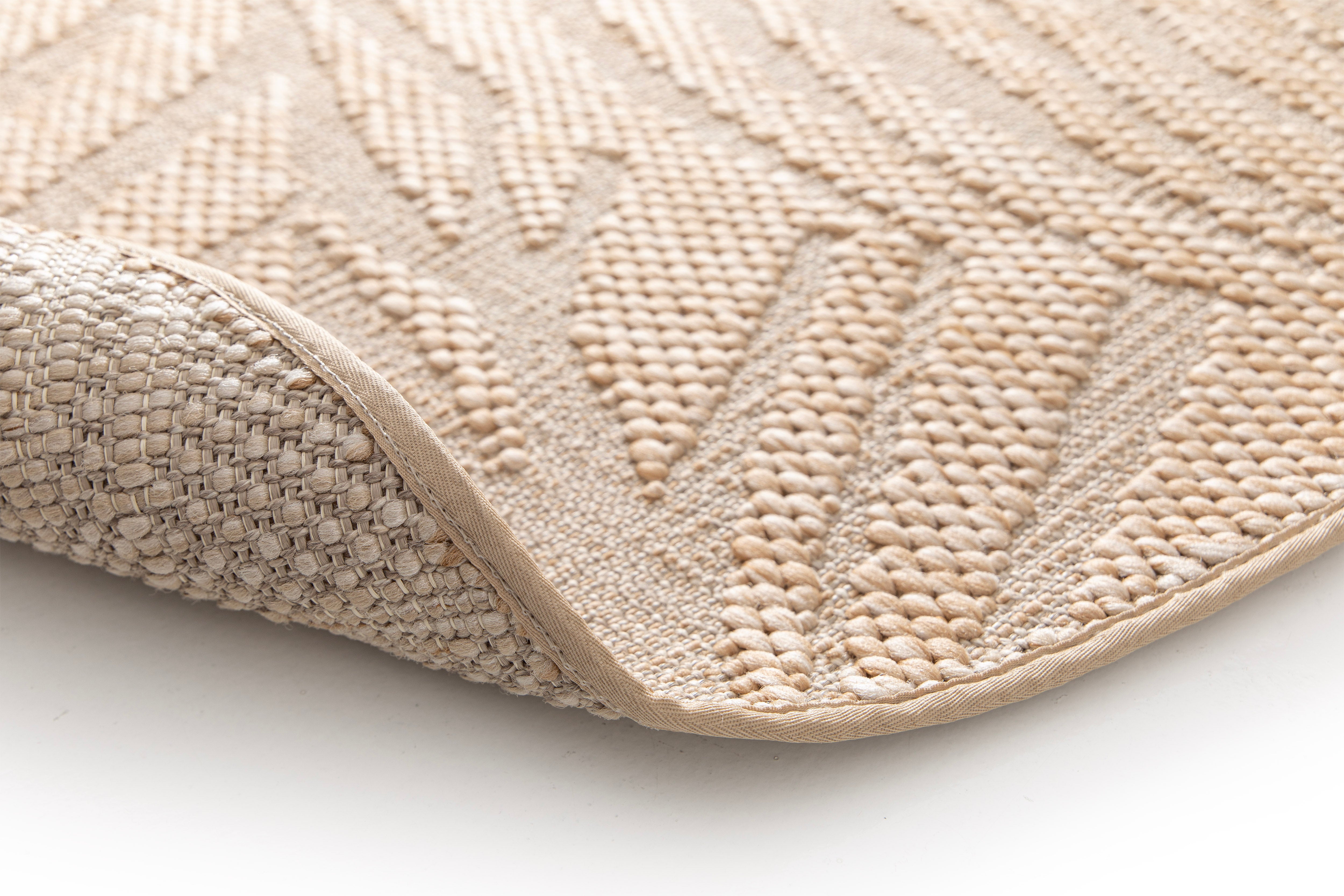 Garden Impressions Naturalis karpet – Ø200 cm leaf sand