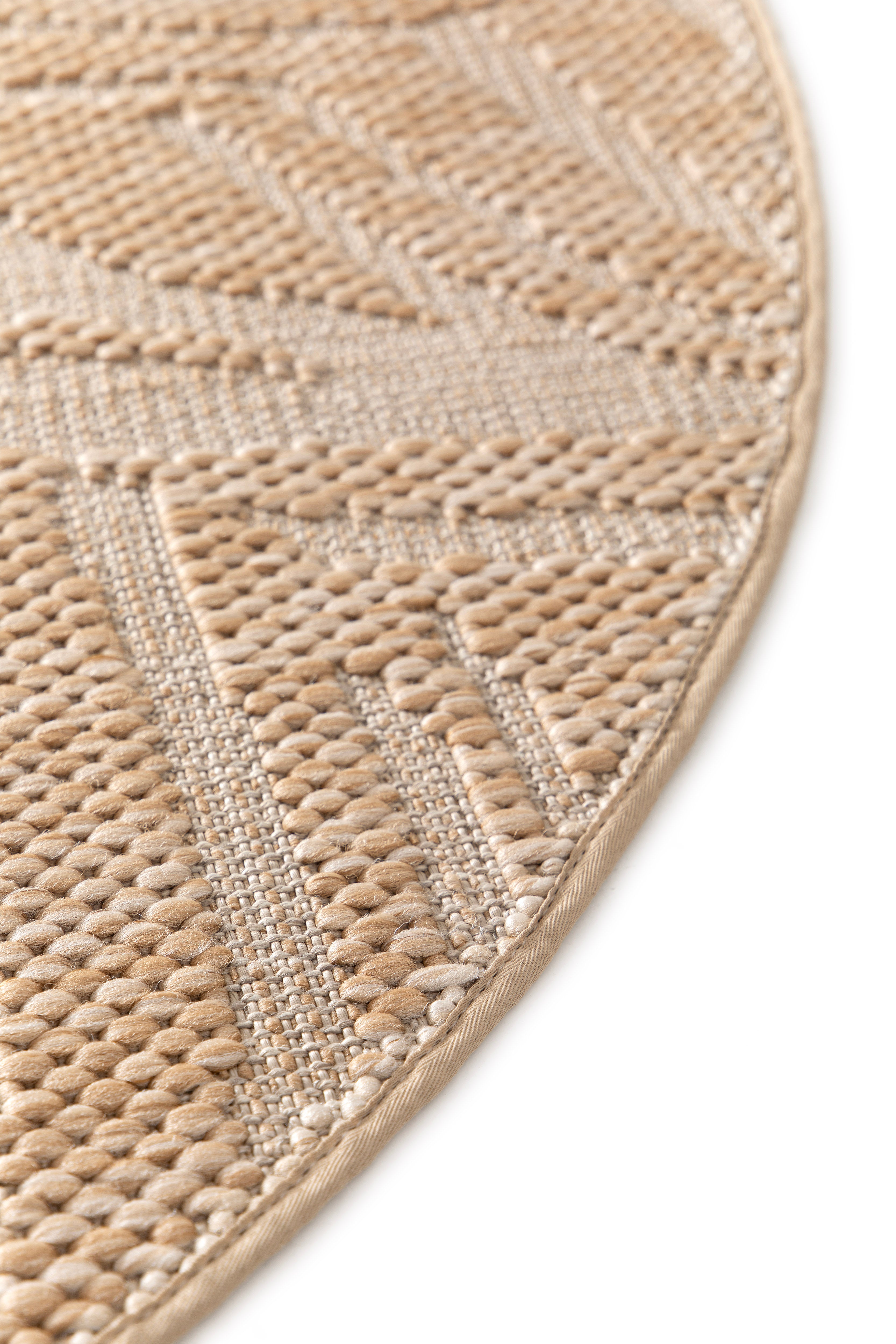 Garden Impressions Naturalis karpet – Ø200 cm leaf sand