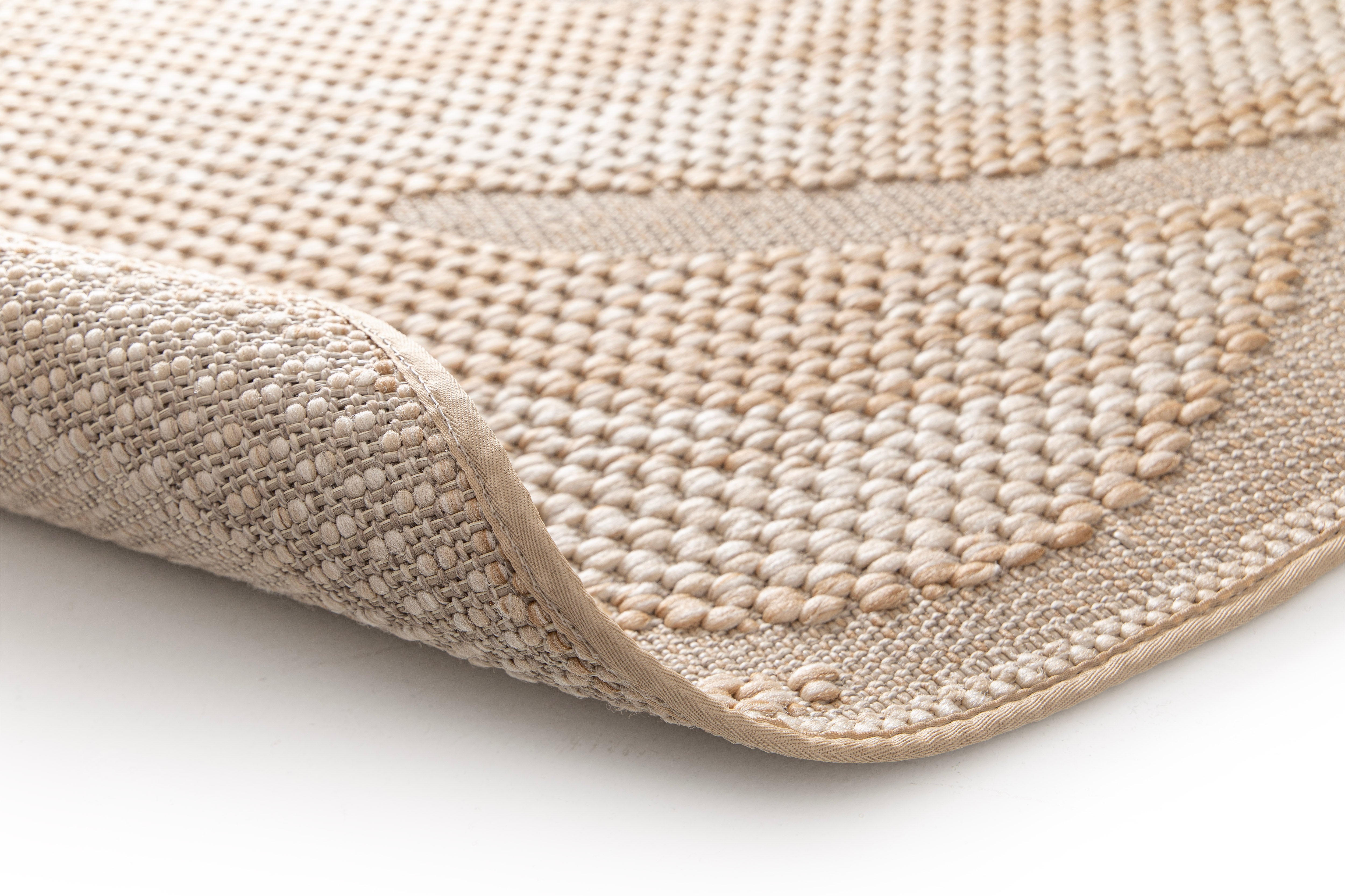 Garden Impressions Naturalis karpet – Ø200 cm leaf taupe