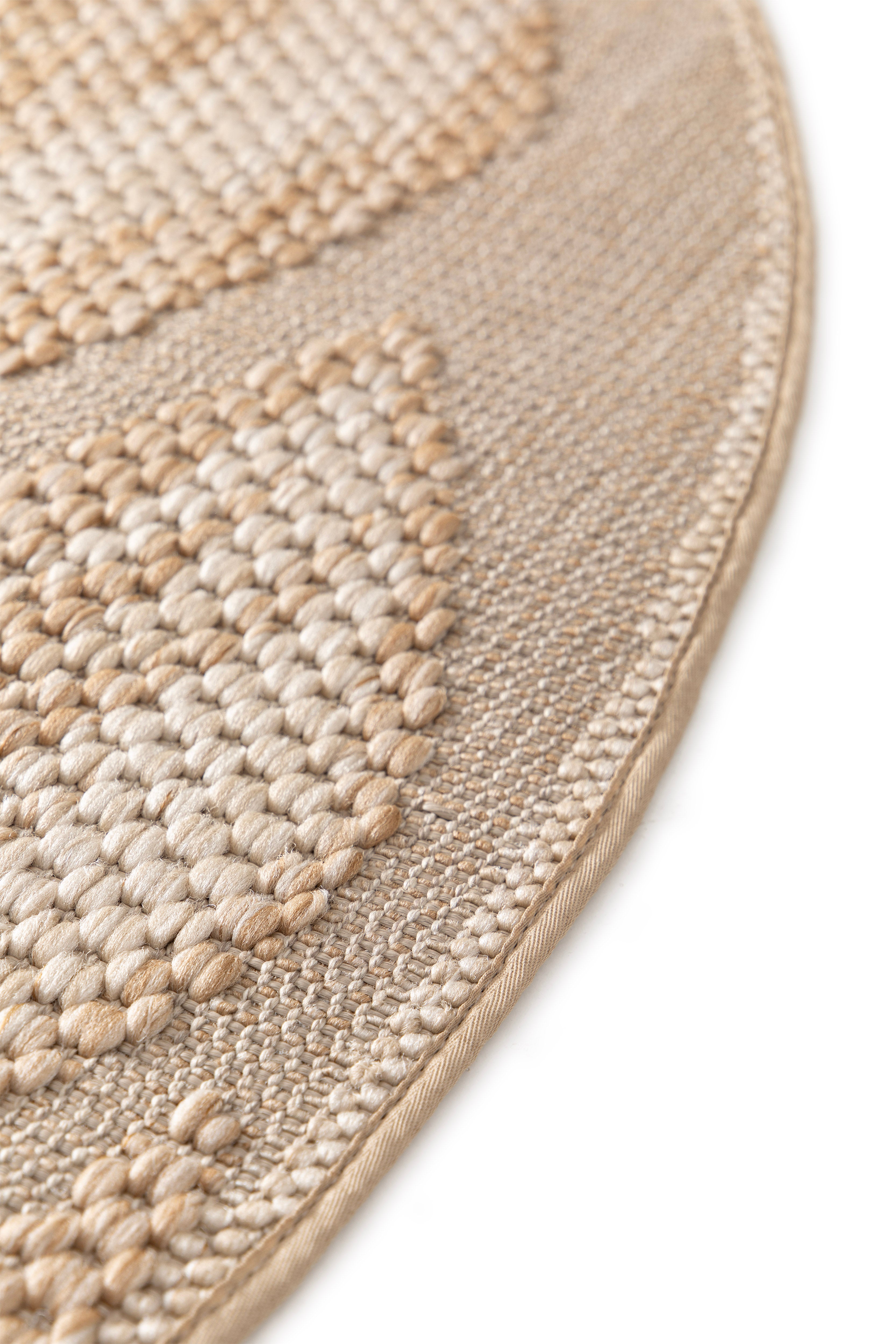 Garden Impressions Naturalis karpet – Ø200 cm leaf taupe