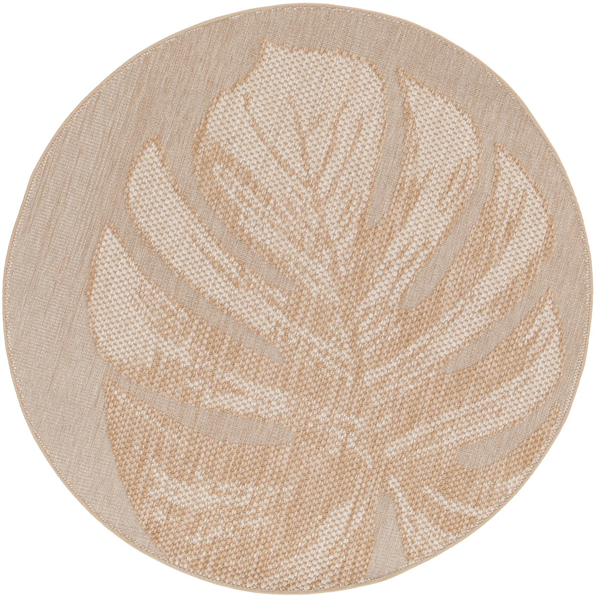 Garden Impressions Naturalis karpet – Ø200 cm leaf taupe