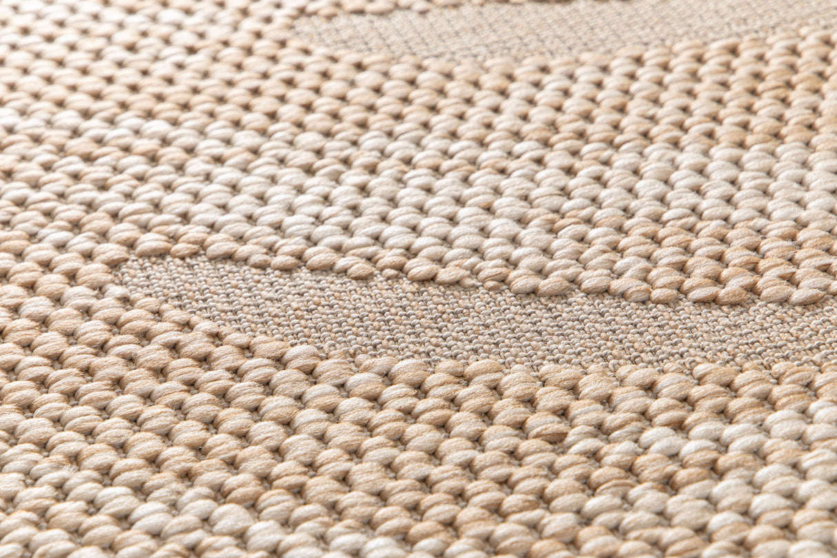 Garden Impressions Naturalis karpet – Ø200 cm leaf taupe
