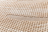 Garden Impressions Naturalis karpet – Ø200 cm leaf taupe