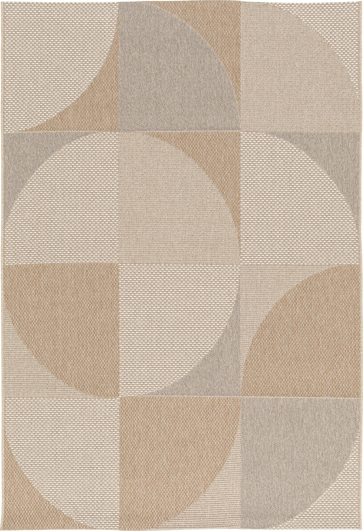 Garden impressions Art Deco buitenkleed - 200x290 cm - taupe