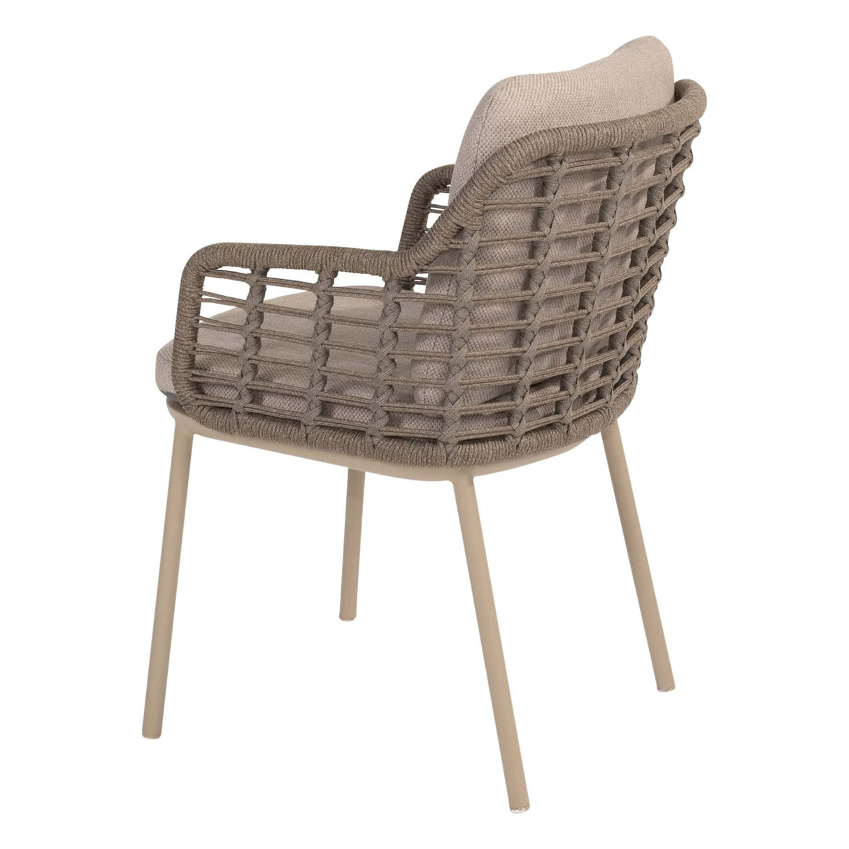 Taste 4SO Puglia dining stoel + Manolo tafel latte met geprint keramiek tafelblad 240 cm