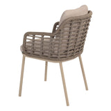 Taste 4SO Puglia dining stoel + Manolo tafel latte met geprint keramiek tafelblad 240 cm
