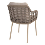 Taste 4SO Puglia dining stoel + Manolo tafel latte met geprint keramiek tafelblad 240 cm