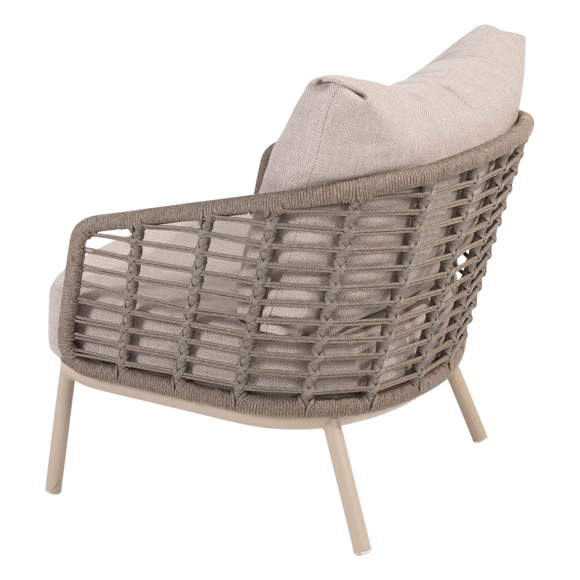 Taste 4SO Puglia lounge stoel latte incl. 2 kussens