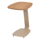 Taste 4SO Gentle bijzettafel latte met teak tafelblad