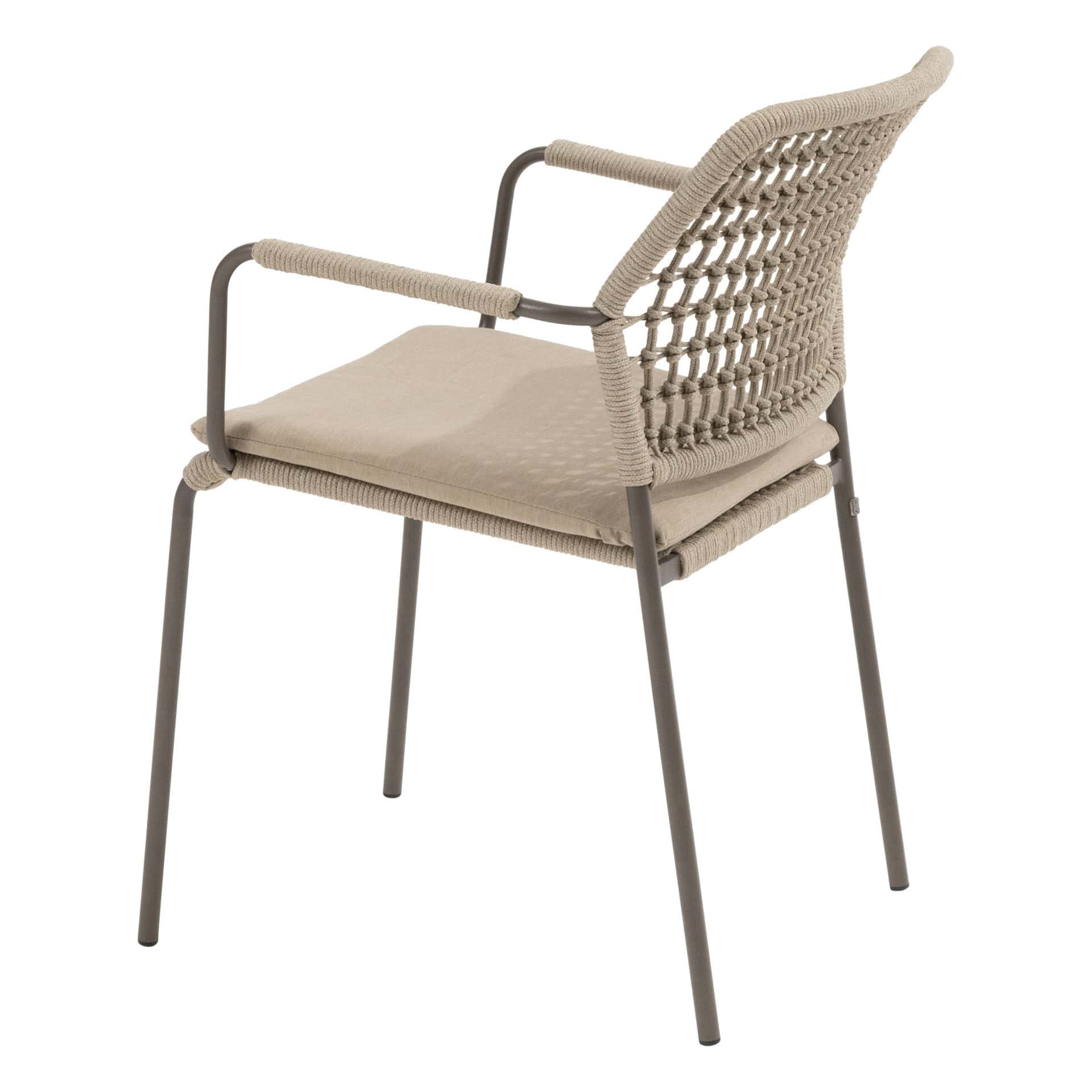 Taste 4SO Barista stapelbare dining stoel terre incl. kussen