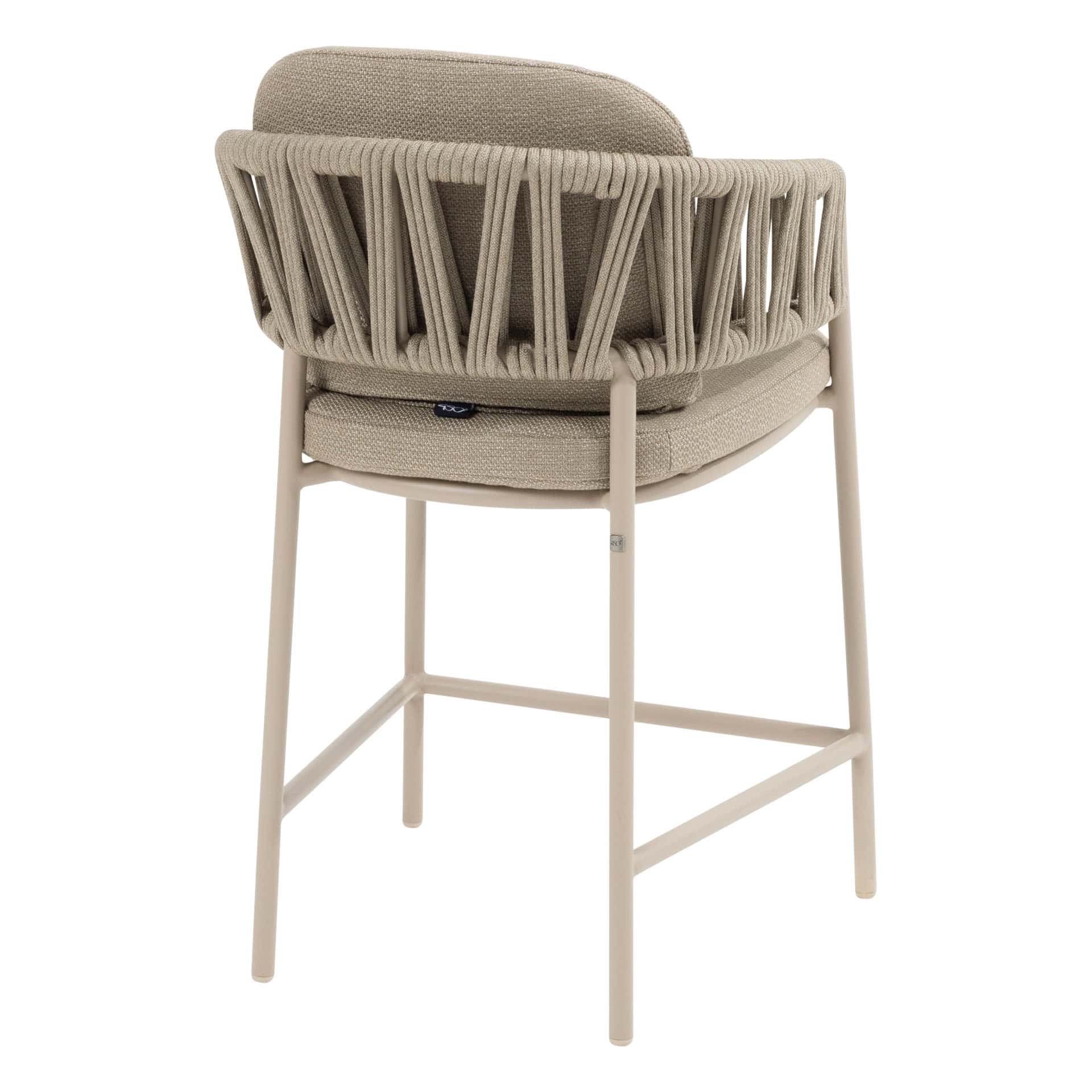 Taste 4SO Calma high dining stoel latte incl. 2 kussens