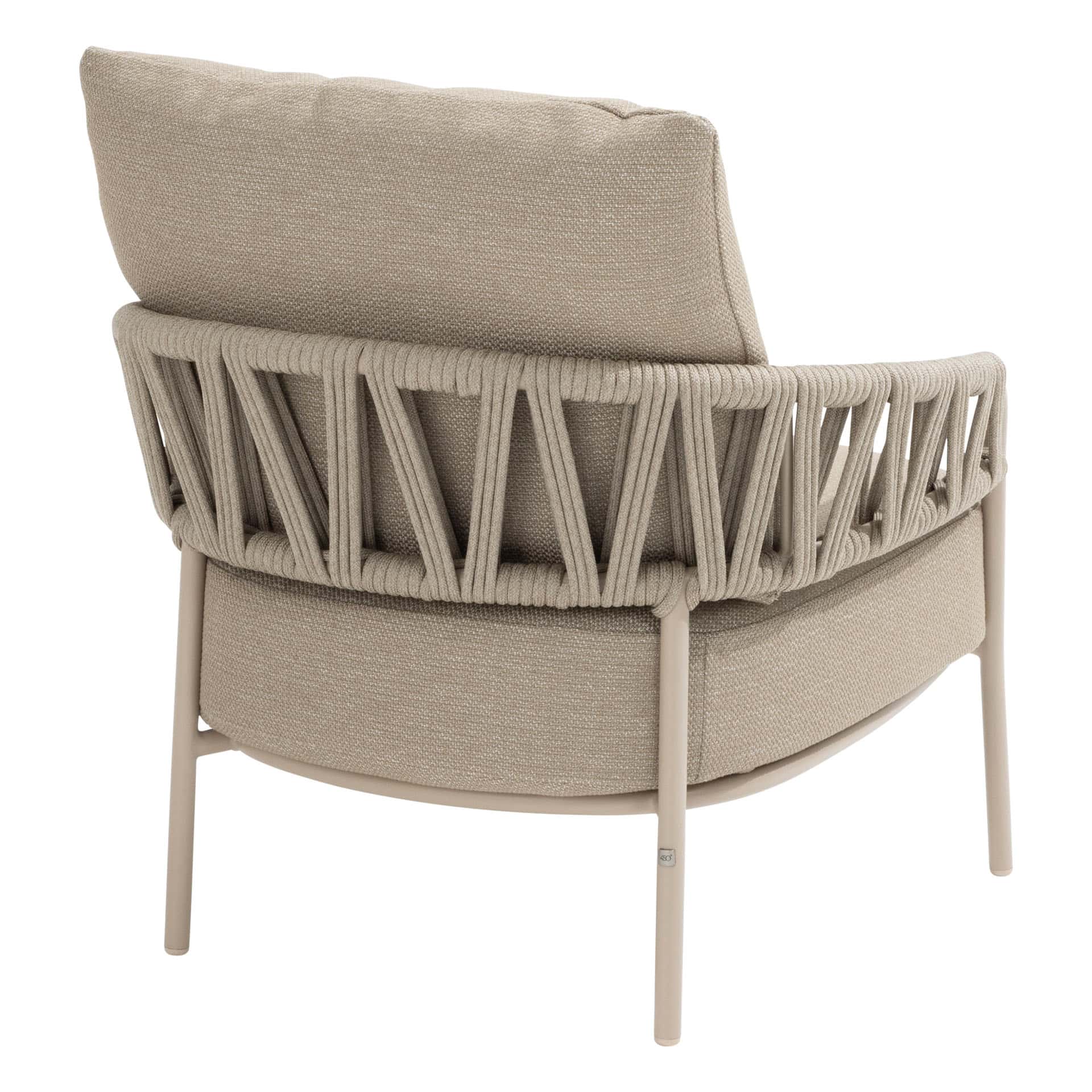 Taste 4SO Calma lounge stoel latte incl. 2 kussens