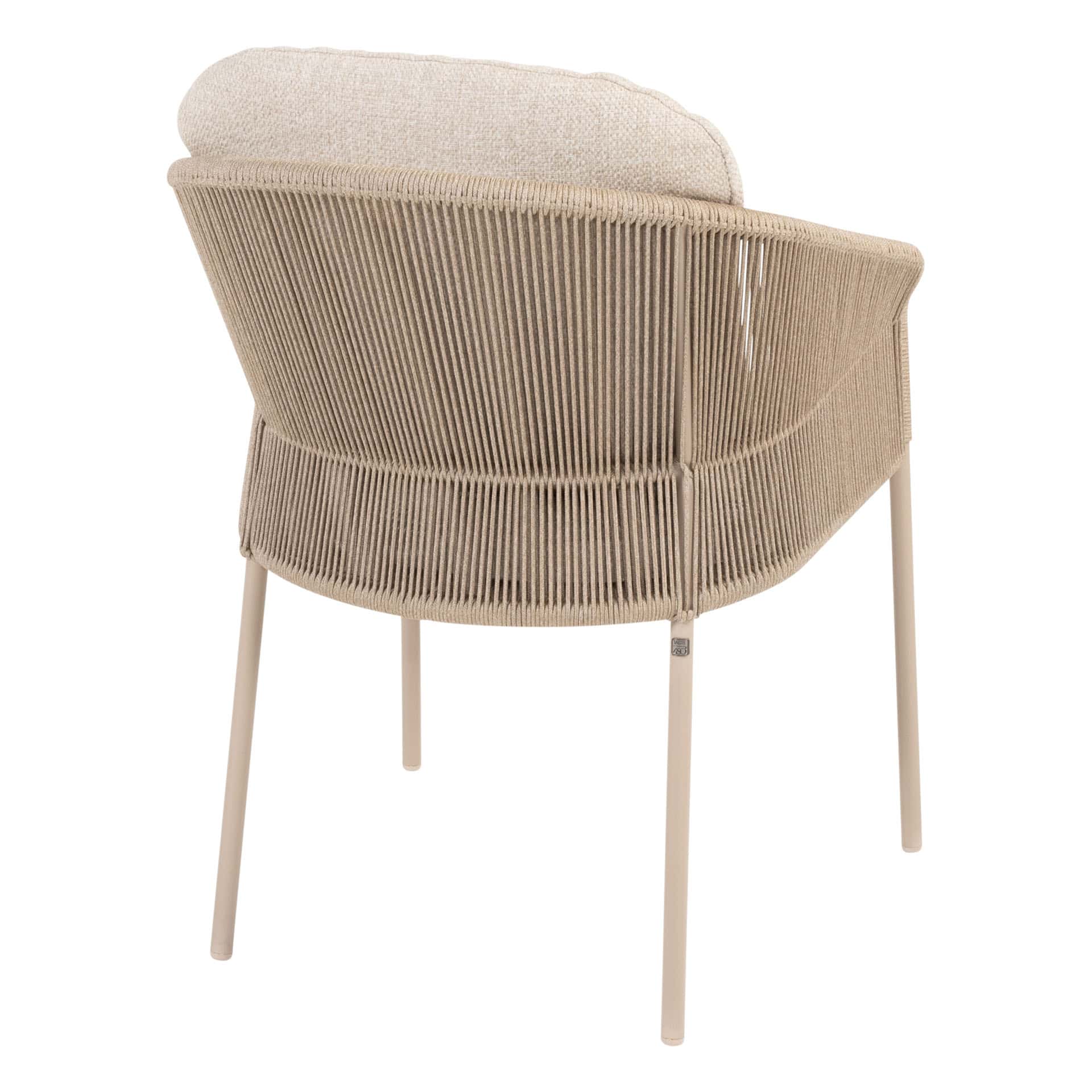 Taste 4SO Florence dining stoel latte incl. 2 kussens