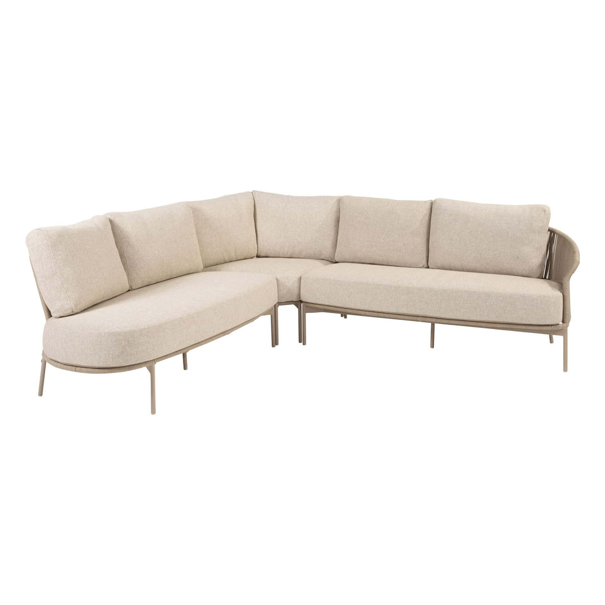 Taste 4SO Florence modulaire loungebank latte zonder salontafel