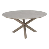 Taste 4SO Prado eettafel keramisch tafelblad latte 160 cm Ø