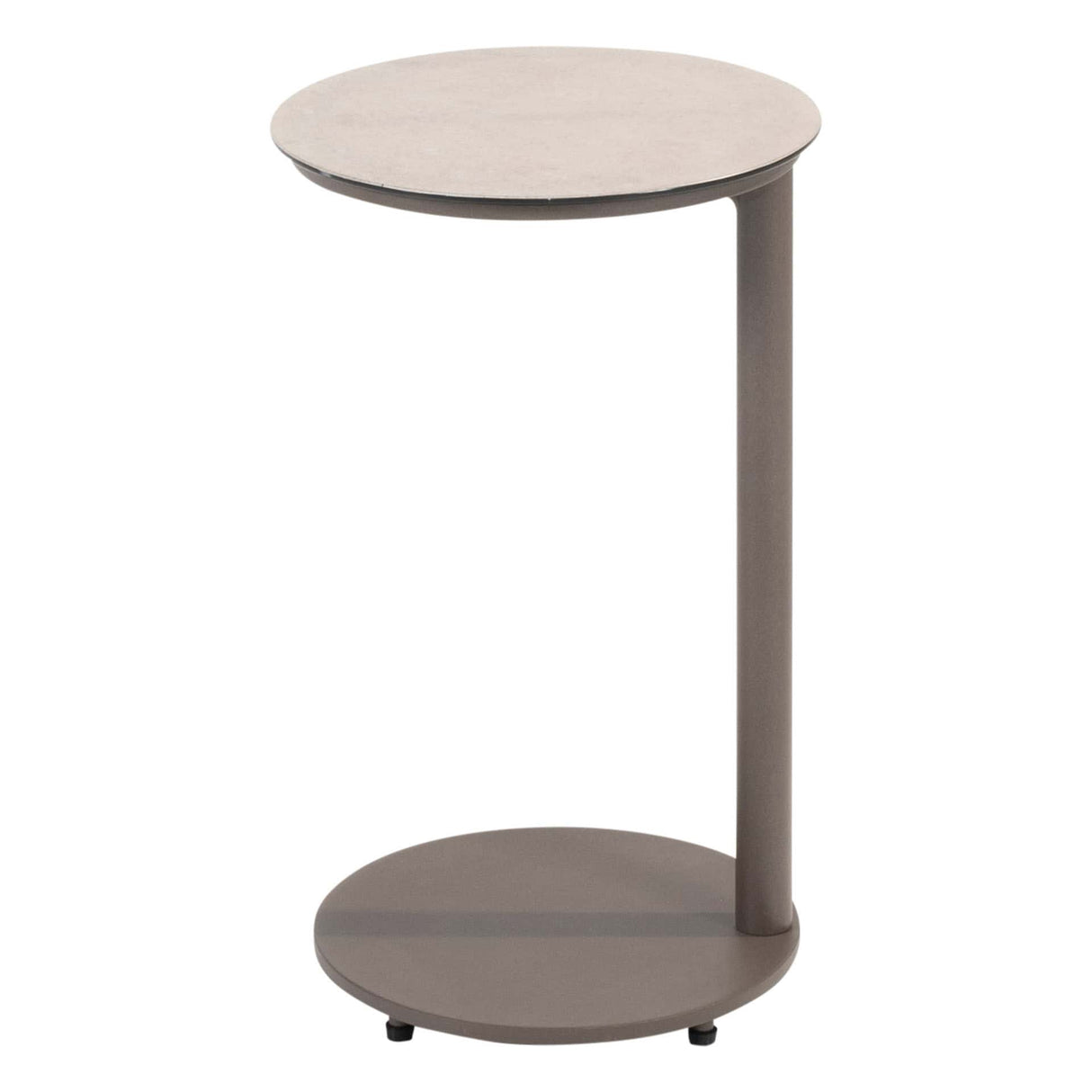Taste 4SO Vic bijzettafel terre met printed keramiek top 30 cm Ø (H 50)