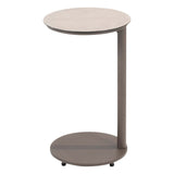 Taste 4SO Vic bijzettafel terre met printed keramiek top 30 cm Ø (H 50)