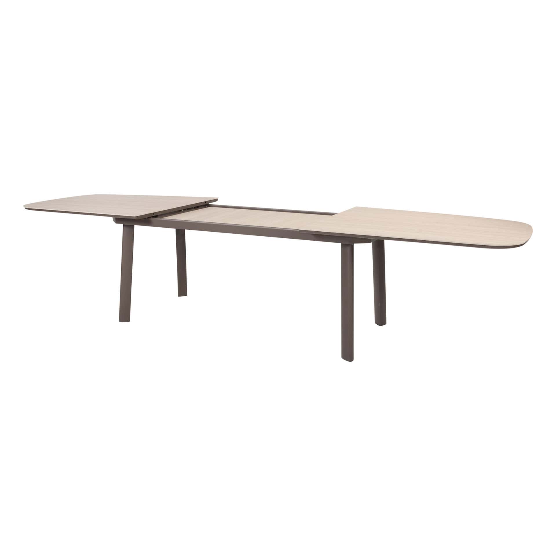 Taste 4SO Manolo uitschuifbare tafel terre met printed keramiek top230 - 290 cm barrel