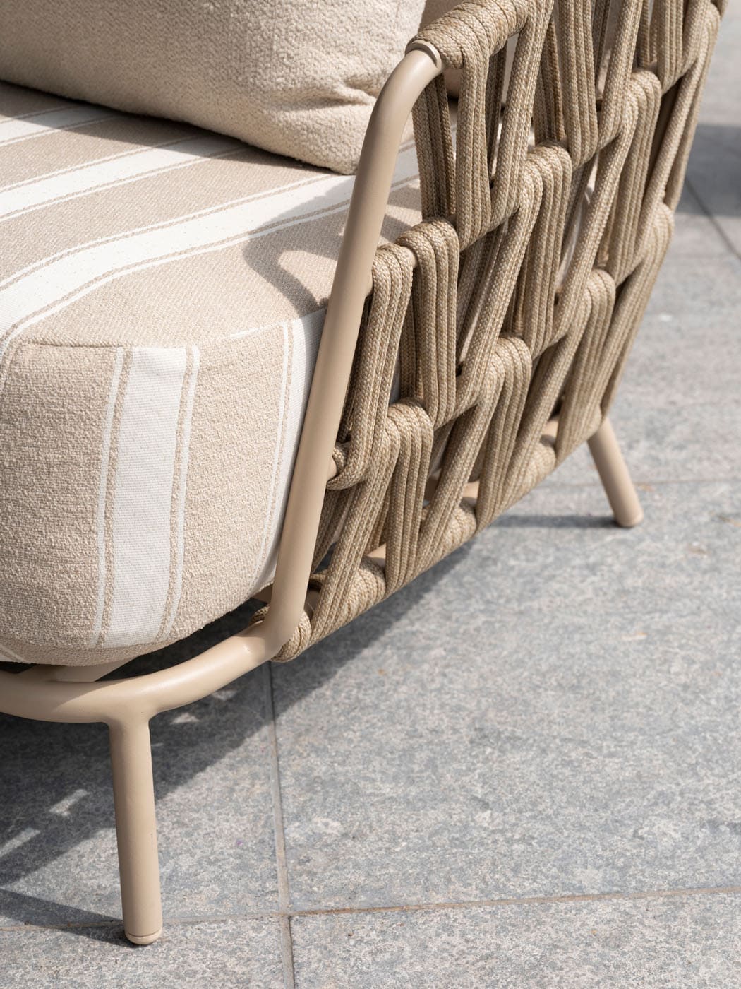 4 Seasons Outdoor Beverly lounge stoel incl. 3 kussens