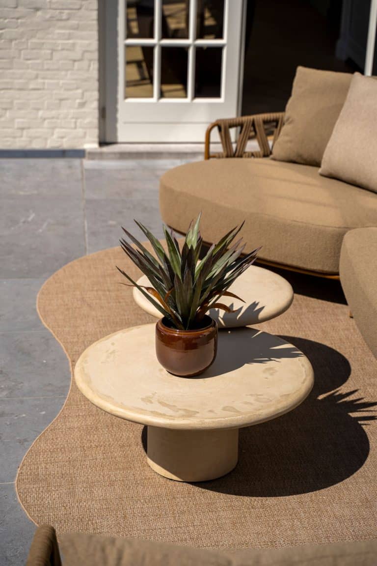 4 Seasons Outdoor Hampton salontafel mortex 60 cm Ø (H 40)