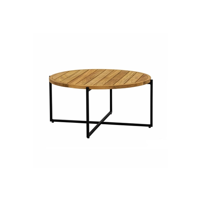 Bijzettafel Applebee Condor Lounge 94 Aluminium Black Teak