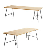 Taste 4SO Lano eettafel 240 x 100 x 75 cm Antraciet